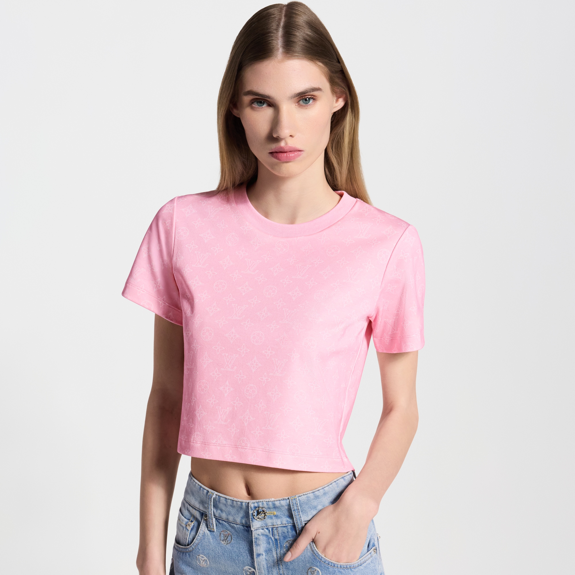 Mahina Print Crop Top - Women - Ready-to-Wear | LOUIS VUITTON ®